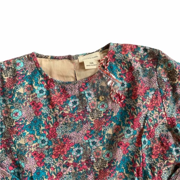 NWT Arsene Et Les Pipelettes Floral Dress - Picture 2 of 5